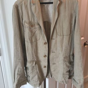 Banana Republic men's utility blazer